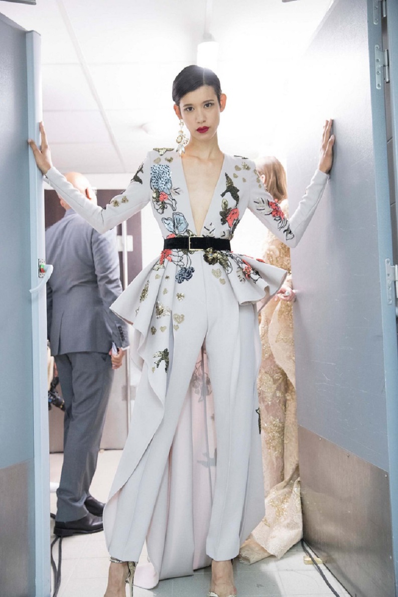 Fashion Week Elie Saab Backstage at Couture Fall 2016