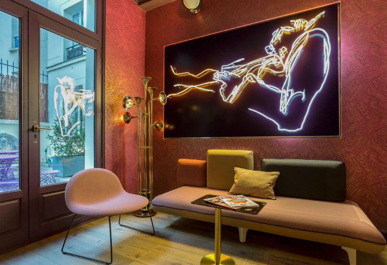 Best Hotels Delightfull Décors The Grooviest Hotel in Paris