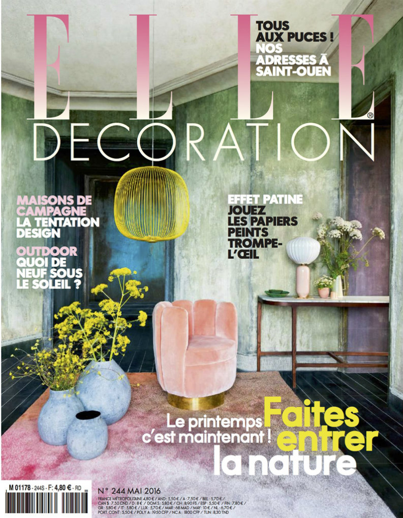 Best interior design magazines: ELLE Décoration Mail 2016