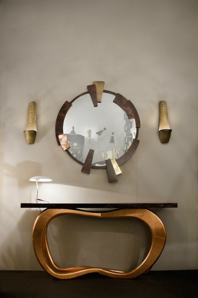 Small Living Room Luxury Mirror