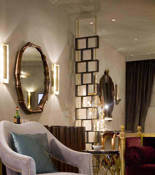 Small living room luxurious screen