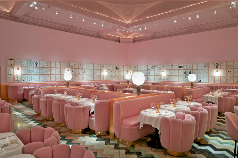 6 Incredible Restaurant Interior Design From AD Mexico_Sketch Gallery, London2