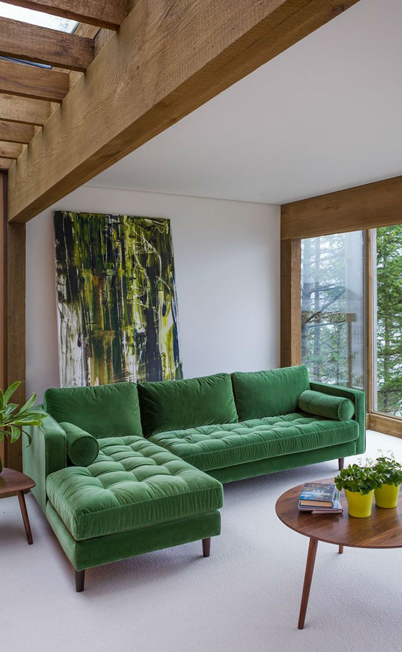50 Amazing Modern Interior Design Ideas With Greenery Pantone Color of 2017
