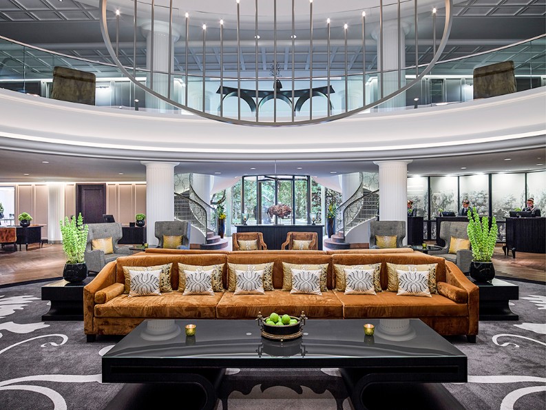 The Perfect Hotel Interior Design Featured in Sofitel Frankfurt by BRABBU