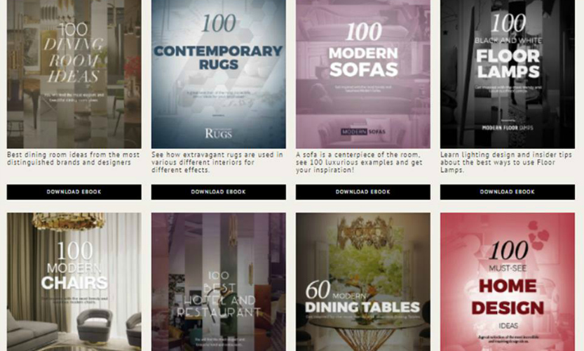 10 Amazing Ebooks with the Trendiest Home Design Inspiration for 2017