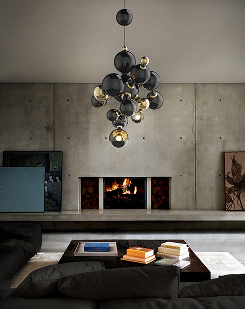 8 Modern Lights for the Chic Living Room Interior Design