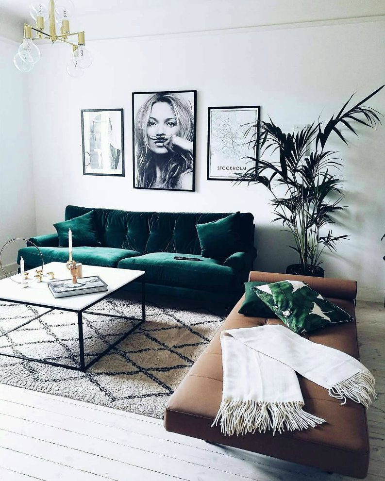 10 Sexy Velvet Modern Sofas Setting Trends for 2017