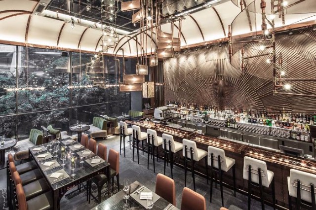 10 Incredible Restaurant Interior Design Projects Around The World #interiordesign #restaurantdesign #designinspiration  10 Incredible Restaurant Interior Design Projects Around The World Ammo Restaurant Hong Kong China