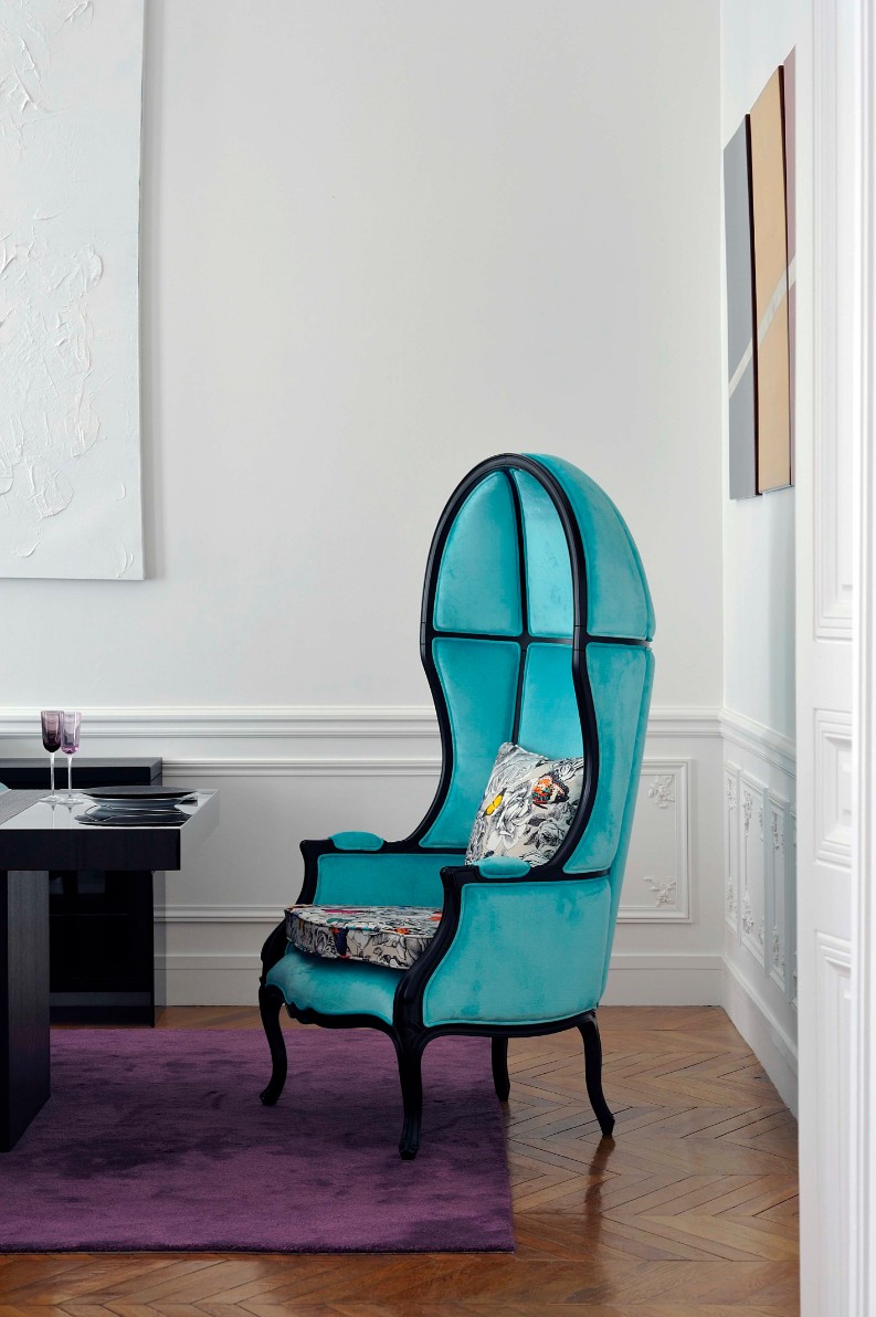 A Residential Project That Will Make You Love Blue Furniture | Interior Design Project. Design Furniture. Residential Project. #interiordesignproject #designfurniture #luxuriousinteriors > More inspiring projects: https://goo.gl/YZydXT