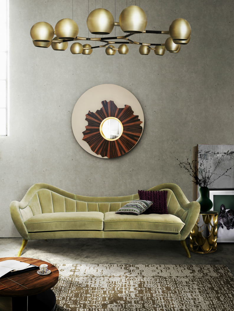 10 Sexy Velvet Modern Sofas Setting Trends for 2017