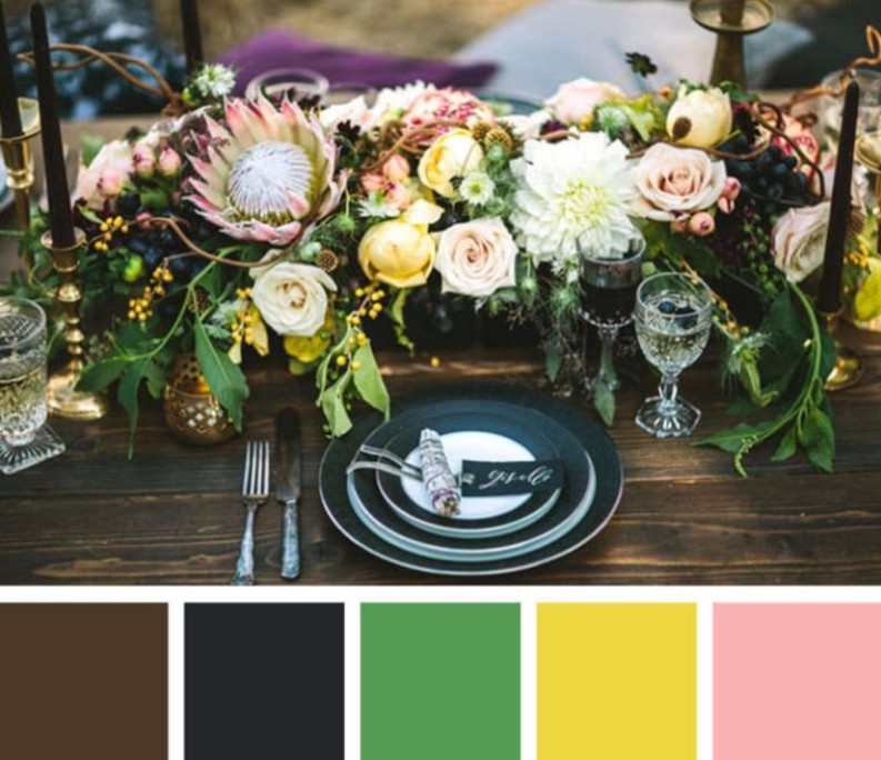 7 Gorgeous fall wedding colors for your dining room interior design