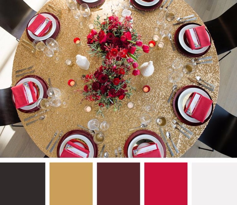 7 Gorgeous fall wedding colors for your dining room interior design