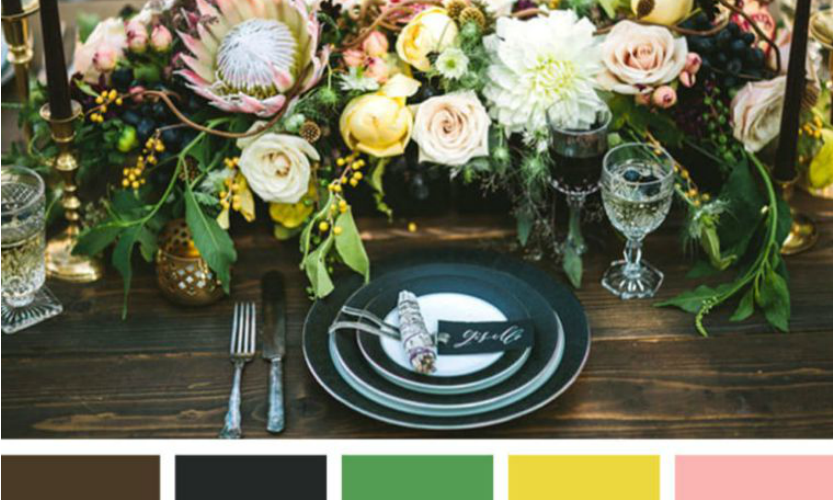 7 Gorgeous fall wedding colors for your dining room interior design