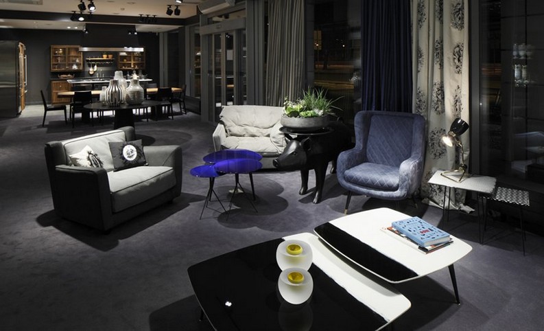 Trendy Showrooms With the Best Living Room Ideas for 2018
