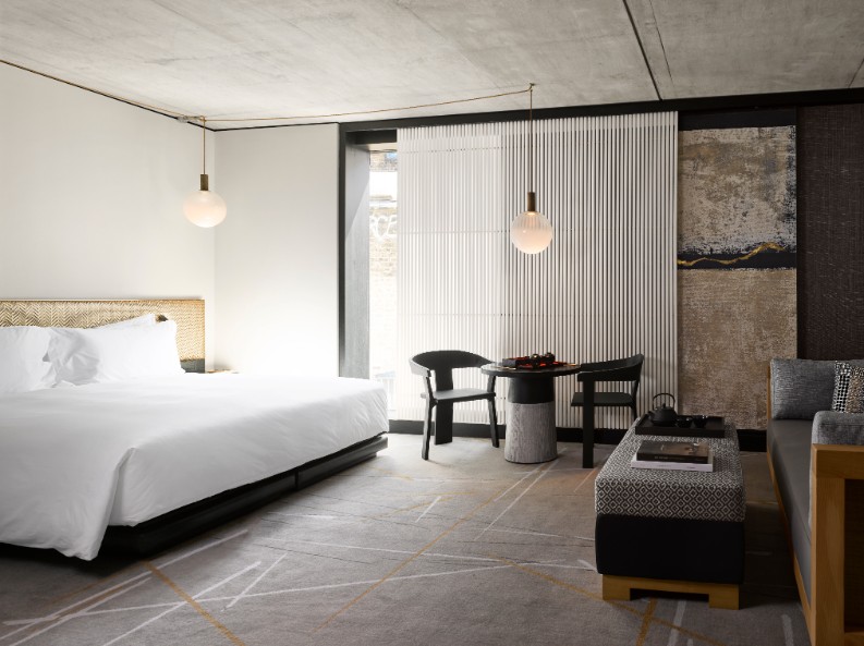 The Contemporary Asian hospitality design of NOBU HOTEL Shoreditch