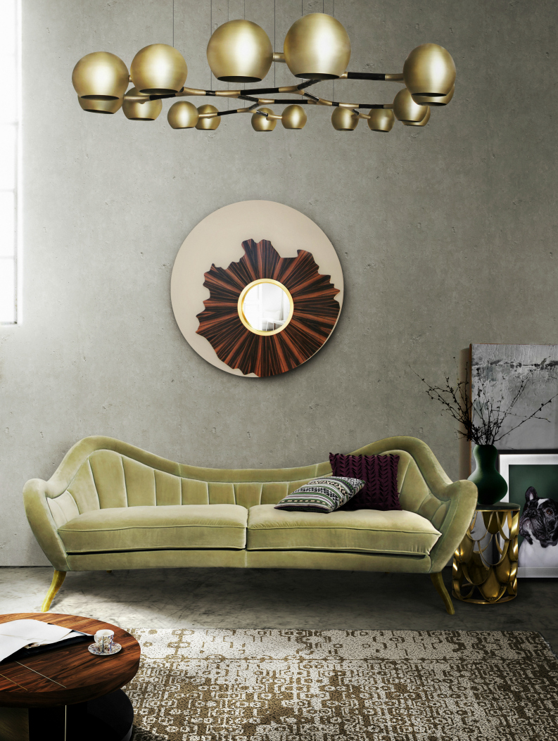 10 Magical Wall Mirrors to Boost Any Living Room Interior Design | living room interior design, modern wall mirrors, home design inspiration #livingroominteriordesign #modernwallmirrors #homedesigninspiration 