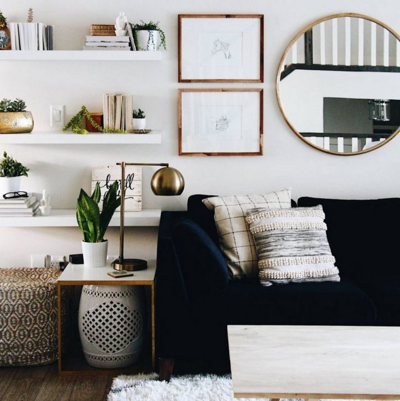 10 Magical Wall Mirrors to Boost Any Living Room Interior Design | living room design, modern wall mirrors, home design inspiration #livingroominteriordesign #modernwallmirrors #homedesigninspiration 