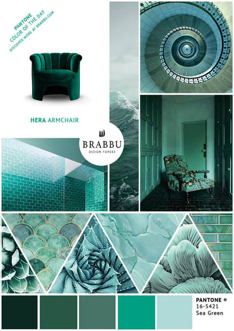 5 Interior Design Ideas With the Pantone Colors Of The Week 