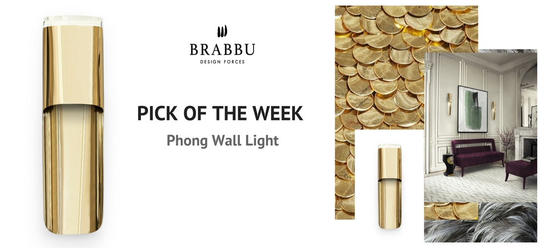 A Modern Wall Light that will be on trend in 2018 | Piece of the week