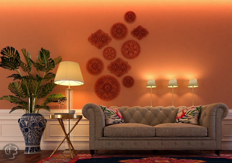 The Eclectic Interior Design Project by Boshrainteriors Studio | Featuring BRABBU