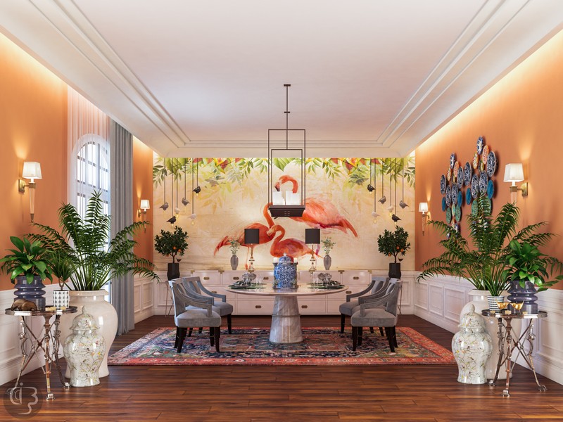 The Eclectic Interior Design Project by Boshrainteriors Studio | Featuring BRABBU