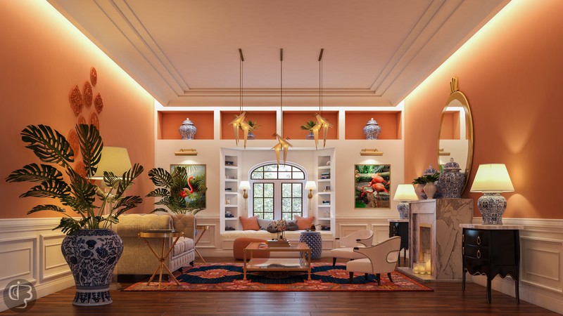 The Eclectic Interior Design Project by Boshrainteriors Studio | Featuring BRABBU