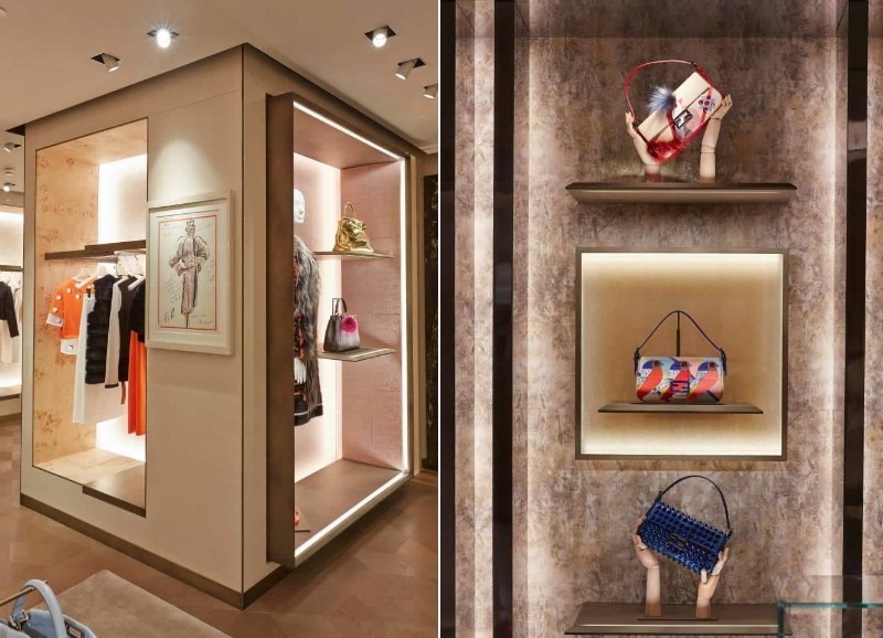 Meet Fendi´s Boutique in London Designed by Dimore Studio