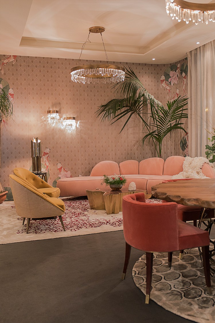 Fitzroy Sofa: BRABBU New Product Setting Trend at Maison et Objet