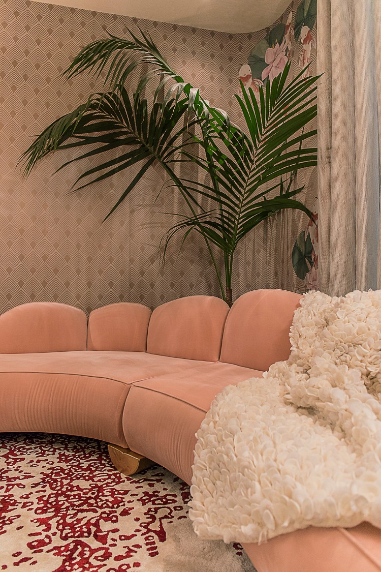 Fitzroy Sofa: BRABBU New Product Setting Trend at Maison 