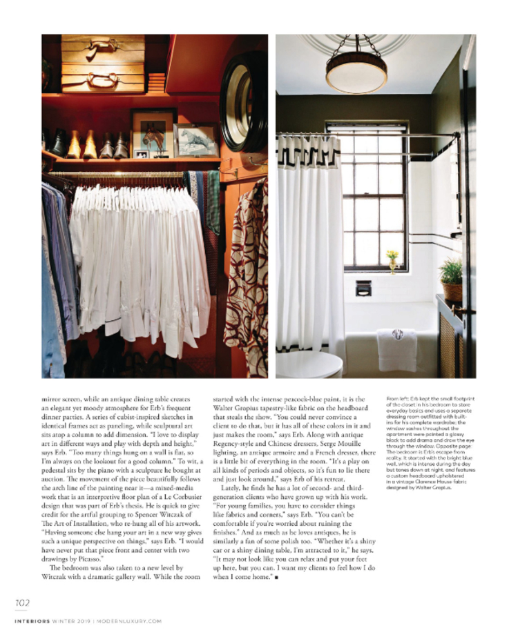 Interior Designer Marshall Erb Opens The Doors To His Home