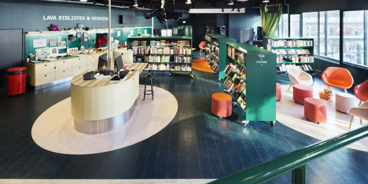 Ahrbom and Partner - Lava Library and Workshop - The Culture House