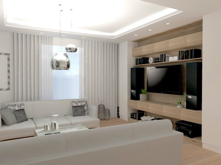 Bianco Nero Design - Apartment in Zoliborz