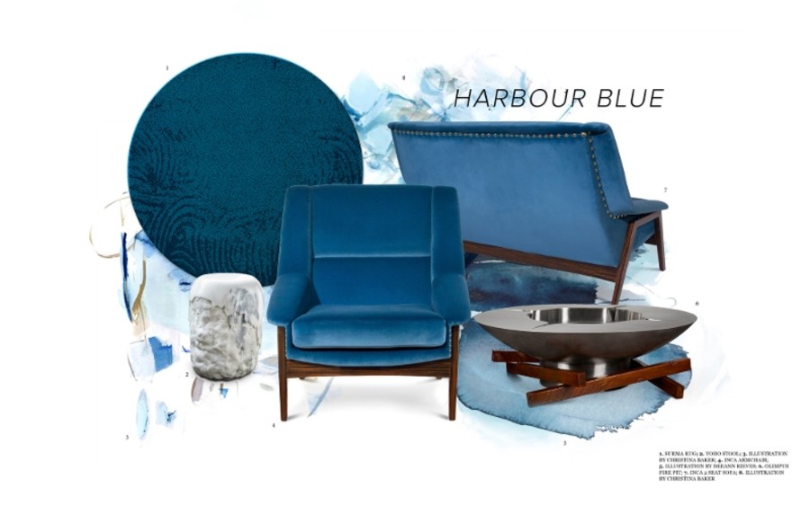 Harbour Blue - A Part of the Sea in Your Home