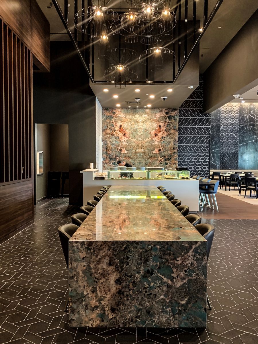 Tandem Design Interiors - Elegant Jade Restaurant at JW Marriott