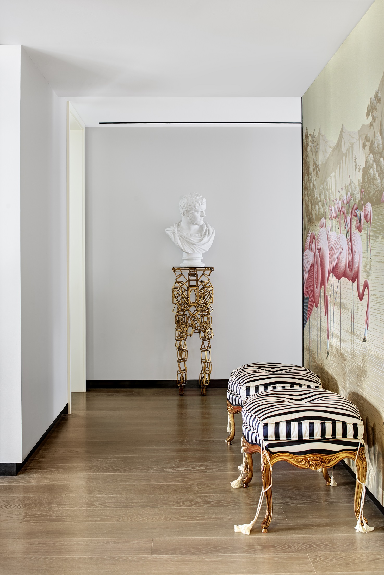 Baptiste Bohu Interiors - Timeless Downtown Apartment in Shanghai