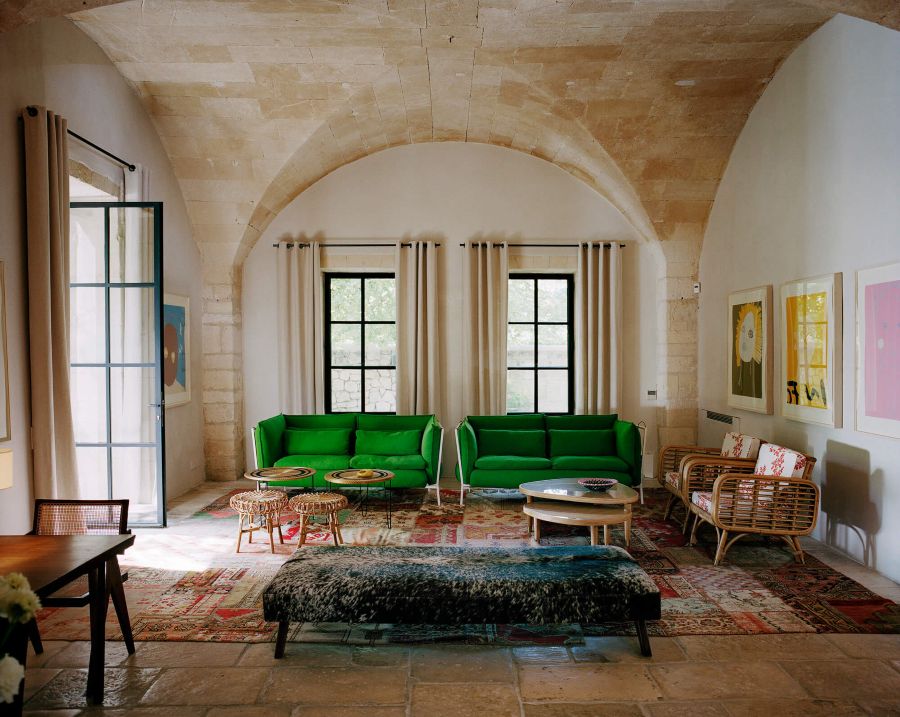 India Mahdavi - Contemporary and Eclectic Interiors Filled with Colour