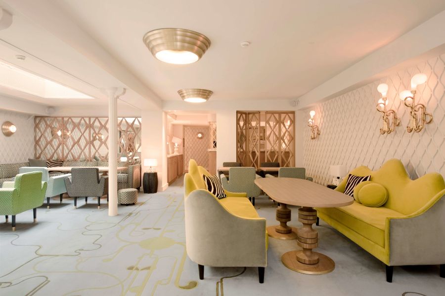 India Mahdavi - Contemporary and Eclectic Interiors Filled with Colour