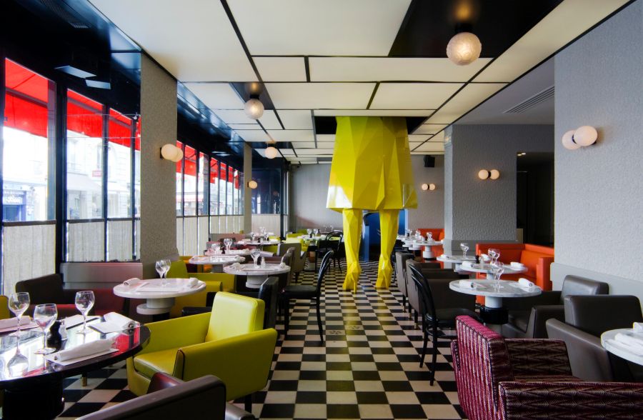 India Mahdavi - Contemporary and Eclectic Interiors Filled with Colour