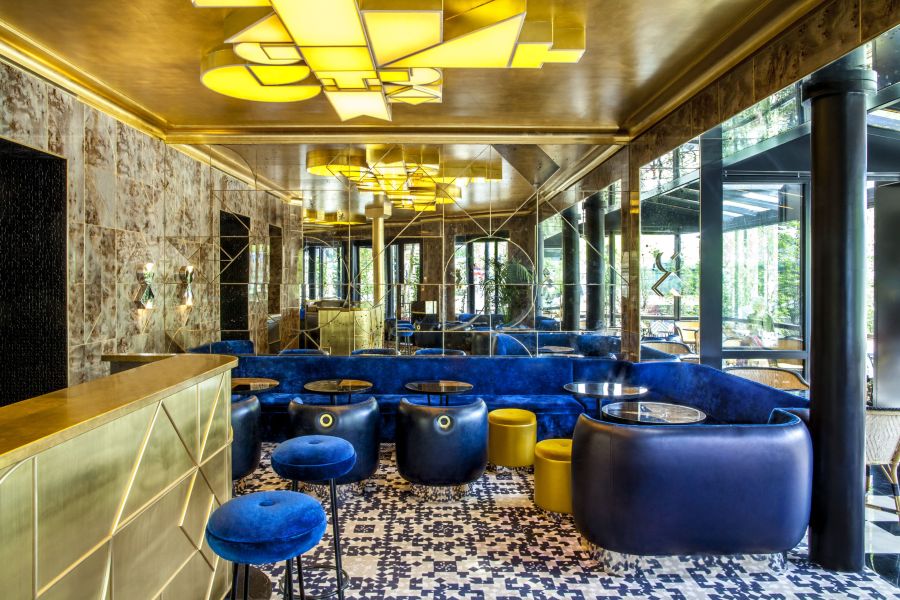 India Mahdavi - Contemporary and Eclectic Interiors Filled with Colour