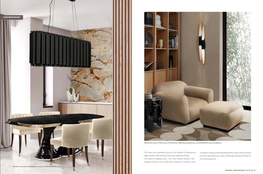 Modern Contemporary Interiors Ideas - The New Book To Curl-up With