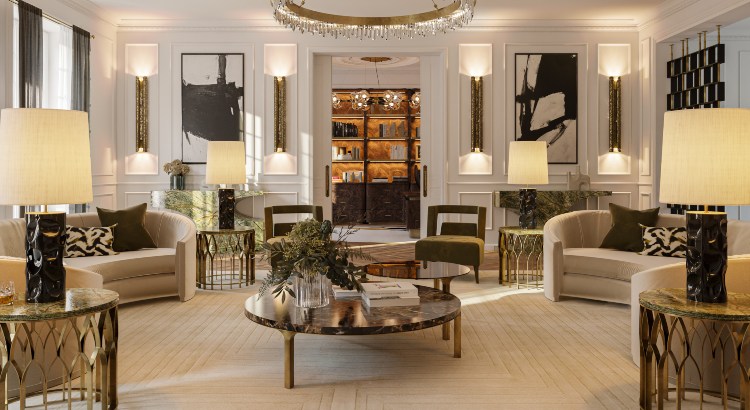 Oasis Living Room: Discover The Perfect Retreat at The 'Eternel' Parisian Apartment