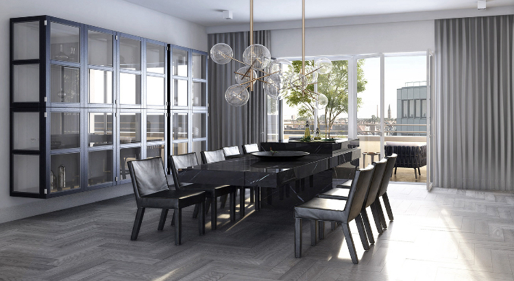 Modern interior design ideas with AJF Architects
