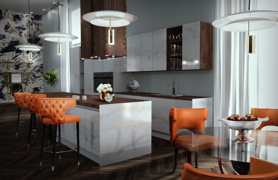 Modern Kitchen Design: Colour Trends for The Summer