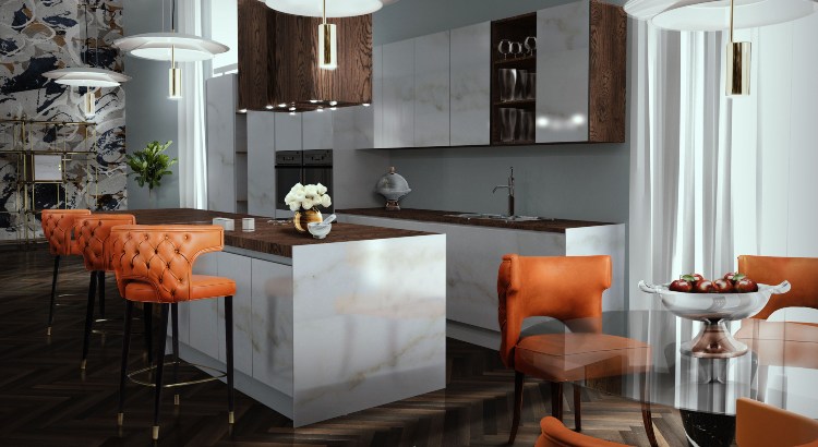 Modern Kitchen Design: Colour Trends for The Summer