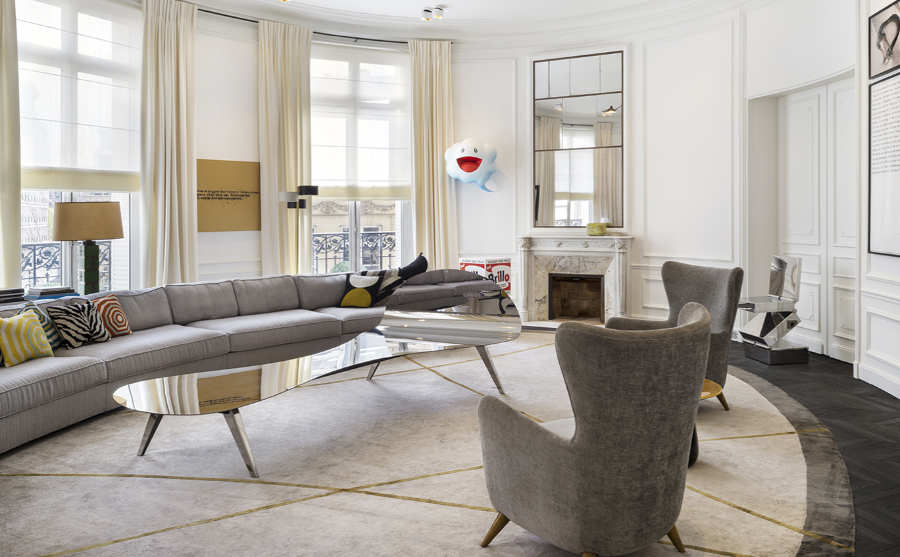 Enjoyable and Cosy Living Room Projects by Charles Zana