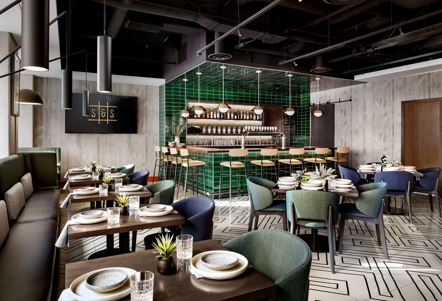 The Bold Interior Design Ideas from B+H Architects