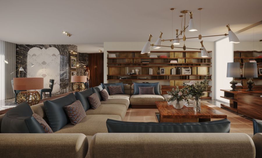 En Pleurs Living Room An Intense, Fierce & Authentic Design in Madrid