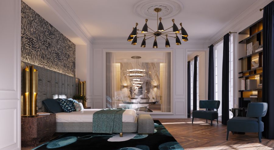 Master Suite Design Ideas: Parisian Flair from the Eternel Apartment