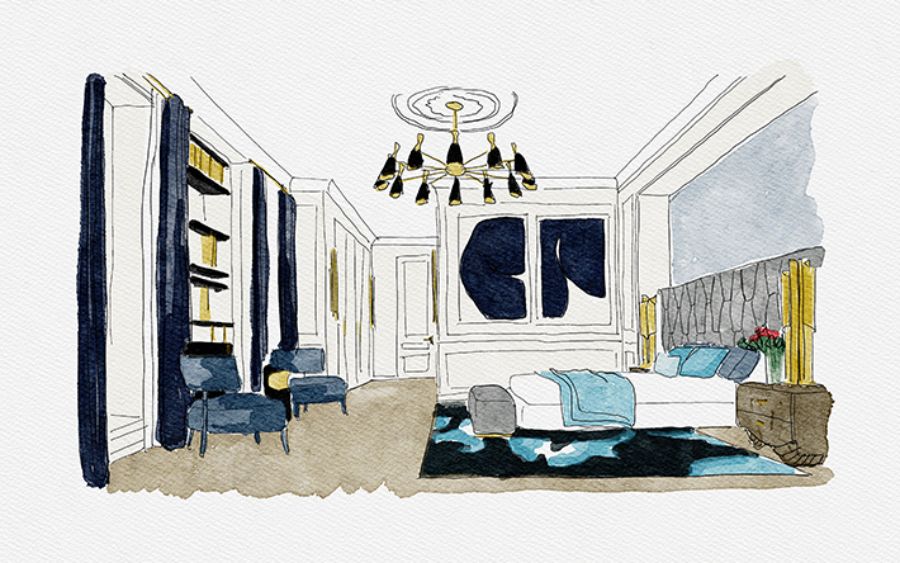 Master Suite Design Ideas: Parisian Flair from the Eternel Apartment