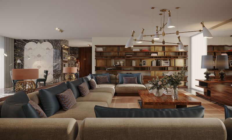 Interior Design Ideas for Modern, Unique and Trendy Living Rooms